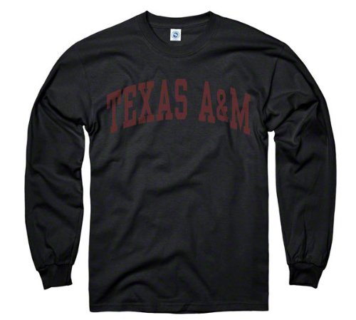 Texas A&M Aggies Black Arch Long Sleeve T-Shirt