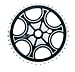 REDLINE Flight Recluse CNC Aluminum Chainwheel 40T Black/Silver