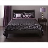 IMAGE OF Twisty Vine Duvet Set in Amethyst Size: Queen