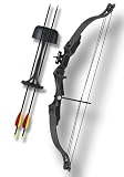 20 Lbs. Nice Black Hunter Archery Compound Bow