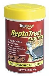 Tetra 29240 ReptoTreat Suprema Sticks, 2.18-Ounce, 185-ml
