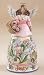 JIM SHORE HEARTWOOD CREEK JANUARY ANGEL WITH BIRTHSTONE AND FLOWER OF THE MONTH