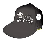 Who Watches the Watchmen Movie Gray Ball Cap Hat