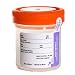 Samco Scientific 01 0001 Sterile Specimen Container with 53mm Wide Mouth Diameter, Orange Bio-Tite Cap, 120mL Capacity (Case of 300)