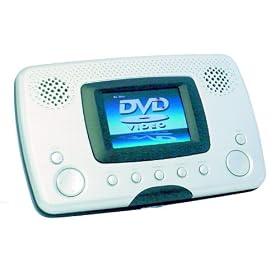 Curtis DVD8039B 3.5-Inch Portable DVD Player with Active-Matrix TFT Display by Curtis