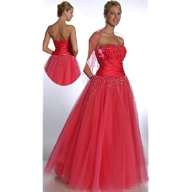 4912 HOT PINK SEQUIN FORMAL WEDDING EVENING PROM DRESS