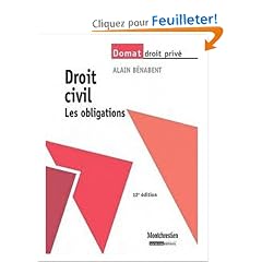 Droit civil, les obligations