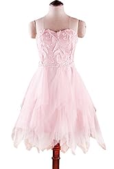 Lace Embroidered Chiffon Evening Dress/Bridesmaid Dress/Prom Dress/Party Dress/Wedding Dress 