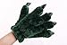 Fashion Warm Adorable Unisex Plush Fancy Party Kigurumi Pet Panda Bear Cat Cartoon Animal Paw Claw Hand Gloves Women Men (Green)