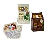 PB2 Powdered Peanut Butter and PB2 Powdered Cocoa Peanut Butter - 85% Less Fat and Calories - 16 Oz Each - 2 Pack - Includes Free Bonus PB2 Recipe Cards