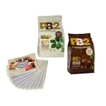 PB2 Powdered Peanut Butter and PB2 Powdered Cocoa Peanut Butter - 85% Less Fat and Calories - 16 Oz Each - 2 Pack - Includes Free Bonus PB2 Recipe Cards