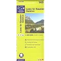 Lons-le-Saunier, Gen�ve (France, Alpes, Ain, Jura, Haute-Savoie) 1:100.000 randonn�e topographique, le cyclisme et la carte routi�re IGN n � 143