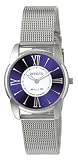 WOMENS INVICTA ULTA SLIM STAINLESS STEEL MESH BAND WATCH 5343