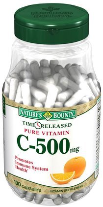 Vitamin C-500 Mg Timed Release Supplement Capsules,