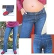 Rebel underbelly maternity jeans - sizes 8 & 10
