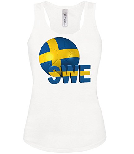 FUSSBALL – FANARTIKEL – Schweden FANSHIRT 5145(TT-F) Gr. S