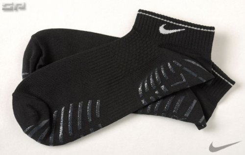 NIKE:09MDL ランニングソックス SX3122 001ブラック×ホワイト