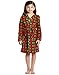 Leveret Boys Or Girls Christmas Fleece Sleep Robe (Size 2-14) Variety of Styles