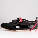 Similee Strap MNA 2 SRW Shoes in in Black/Milk by Lacoste Footwear