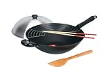Keilen China Village 6-Piece Titanium-Reinforced Nonstick Wok Set SOURCE: Amazon.com Review