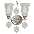 Minka Terzetto 2 Light Sconce in Bronze Finish