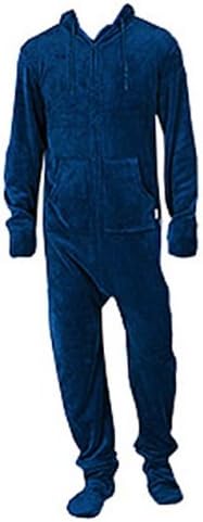 Hooded Onesie for Adults - Navy (Extra Large)