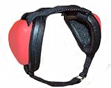 Mutt Muffs DDR337 Hearing Protection for Dogs, Red, Small