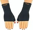 Besjex &reg; Compression Wrist Sleeve (1 Pair) for Men & Women - Great for Volleyball, Basketball, Baseball - Satisfaction Guaranteed (Medium, Black)