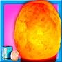 Himalayan Salt Crystal Lamp 14-17 Lb with Cord & Bulb