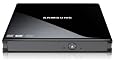 Samsung USB 2.0 8x DVD Writer External Optical Drive for Mac and PC SE-S084C/RSBN (Gloss Black)
