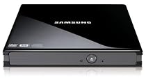 Samsung USB 2.0 8x DVD Writer External Optical Drive for Mac and PC SE-S084C/RSBN (Gloss Black)