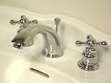 Elements of Design EB971X Victorian Widespread Bathroom Faucet, 8 - 16 Spread, Chrome