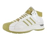 Adidas Men's Pro Model Casual Shoe Beige, White, Silver (16)