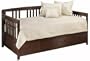 Mission style Platform Daybed With Storage, 4-DRAWER, CHESTNUT
