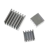 Kootek Aluminum Heatsink set for Raspberry Pi - Set of 3 Heat Sinks