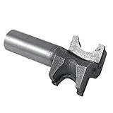 uxcell フルートルータビット　フライス　ハーフラウンドサイド　　切削工具