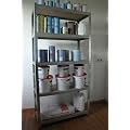 Lagerregal Metallregal Steckregal 270 kg je Boden verz. rostfrei, stabil u.standsicher