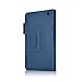 Fire HD 7 Case - Exact Amazon Fire HD 7 4th Gen Case [PRO Series] - Premium PU Leather Folio Case for Amazon Fire HD 7 4th Generation (2014) (With Auto Wakes/Sleep Function) Navy Blue
