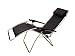 Zero Gravity Padded Reclining Patio / Lounge Chair - Charcoal