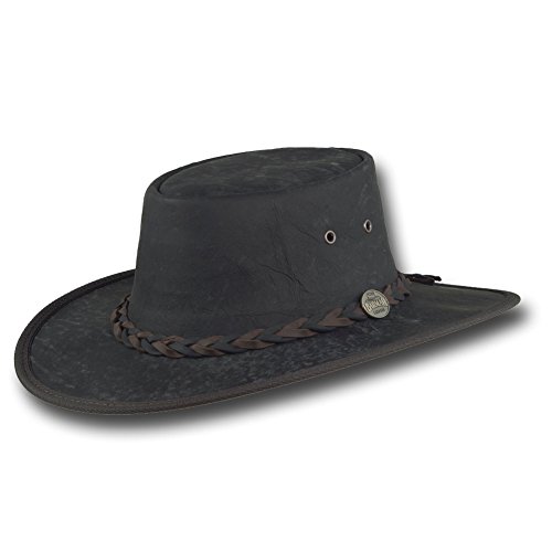 Barmah HatsStonewash Kangaroo Leather Hat - Item 1018