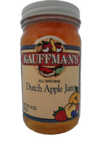 Kauffman's Homemade Dutch Apple Jam, 9 Oz. Jar (Pack of 2)