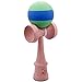 Kendama Rubberized Green & Blue Matte And Extra String