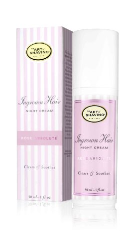 Art Of Shaving Ingrown Hair Night Cream, Rose Absolute, 1-Ounce Pump Art Of Shaving Ingrown Hair Night Cream, Rose Absolute, 1-Ounce Pump