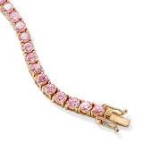 Pink DiamonUltra ! &acute; Cubic Zirconia Bracelet 8 - 1 / 2 &acute; - B00007LYK1