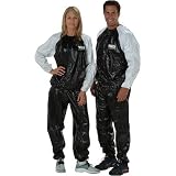 TKO 161SS-BW Extreme Training Unisex Sauna Suit Black/White