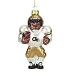 Georgia Tech Yellowjackets NCAA Glass Player Ornament (4 African American)"