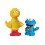 Play Town: Sesame Street Figures - Big Bird & Cookie Monster 2 Pack