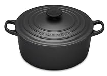 Le Creuset Cast Iron Round Casserole, Granite, 20 cm