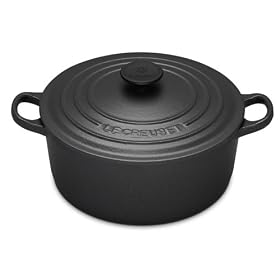 Le Creuset Cast Iron Round Casserole, Granite, 20 cm