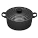Le Creuset Cast Iron Round Casserole, Granite, 20 cm